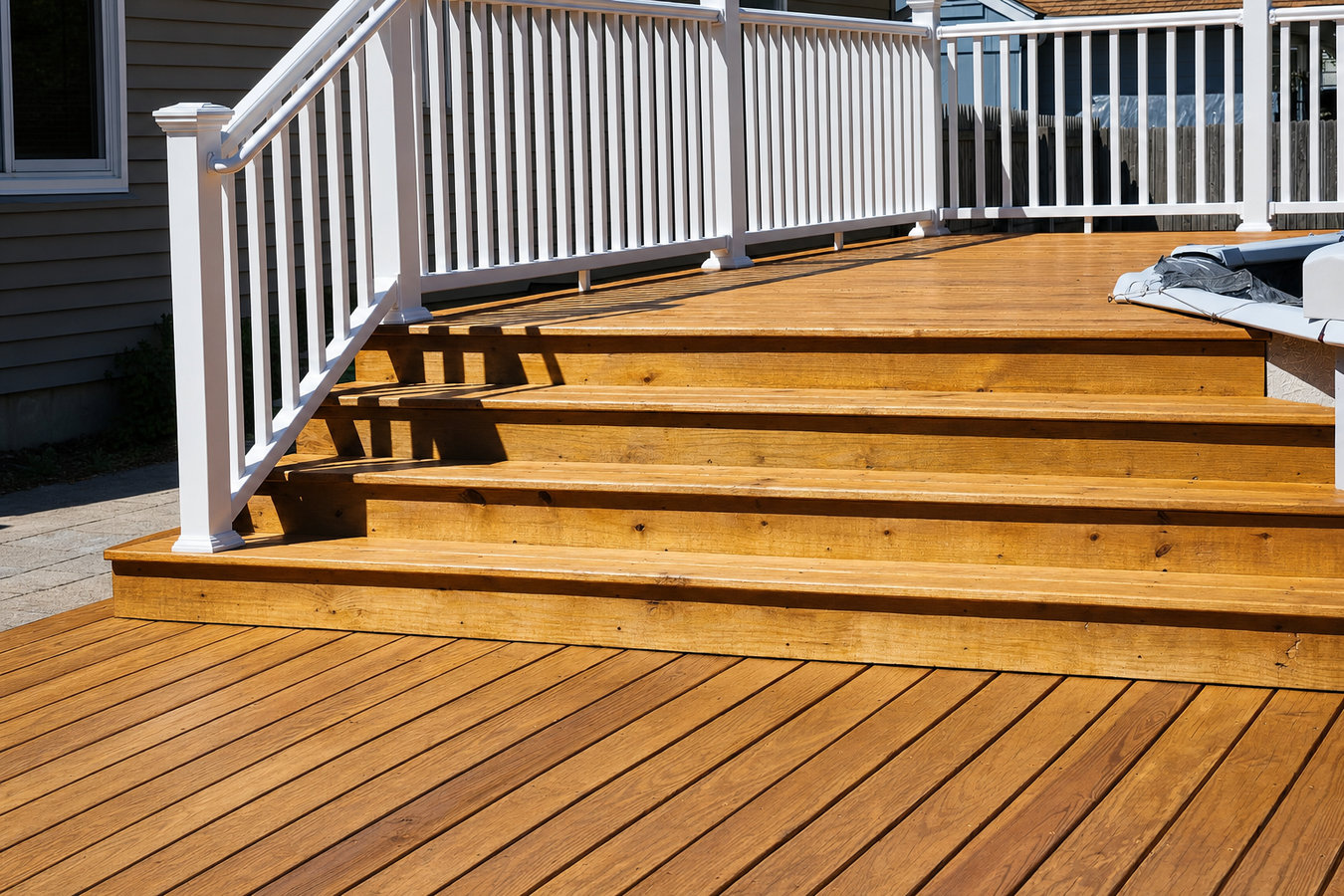 Custom deck design and build
